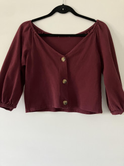 Cardigan bordeaux