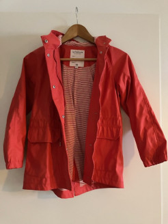 Rain jacket for girls, size 10