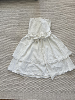 robe blanche courte