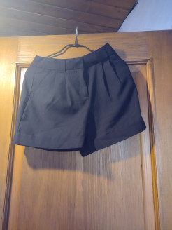 Shorts Klammer schwarz