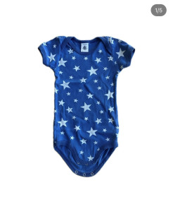 PETIT BATEAU | 6er-Pack Kurzarm-Bodies | Multicolor | Größe 18 Monate