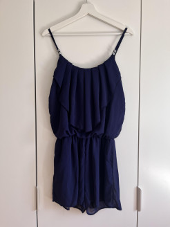 Navy blue jumpsuit - basic