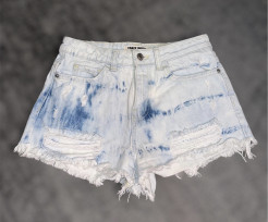 Faded shorts.