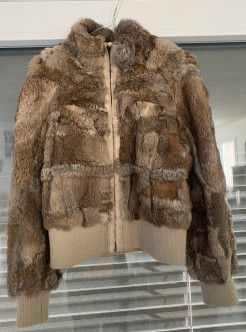 Kookai faux fur jacket
