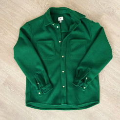 H&M green overshirt