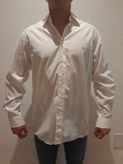 Weißes Langarmshirt Größe S/M