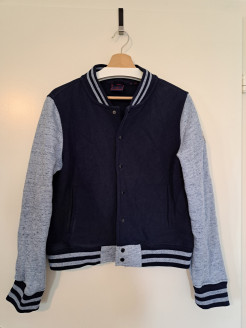 Blue and grey Superdry jacket