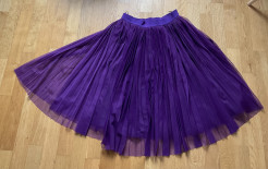 Jupe en tulle Pinko violette