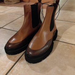 Bottines cuir