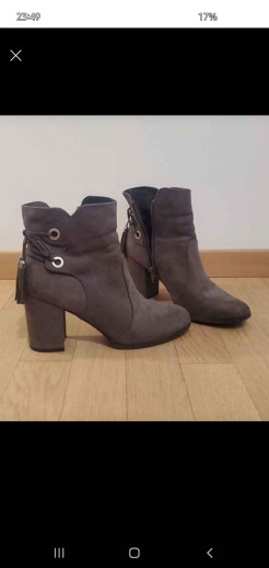 Very little worn heeled boots size 39