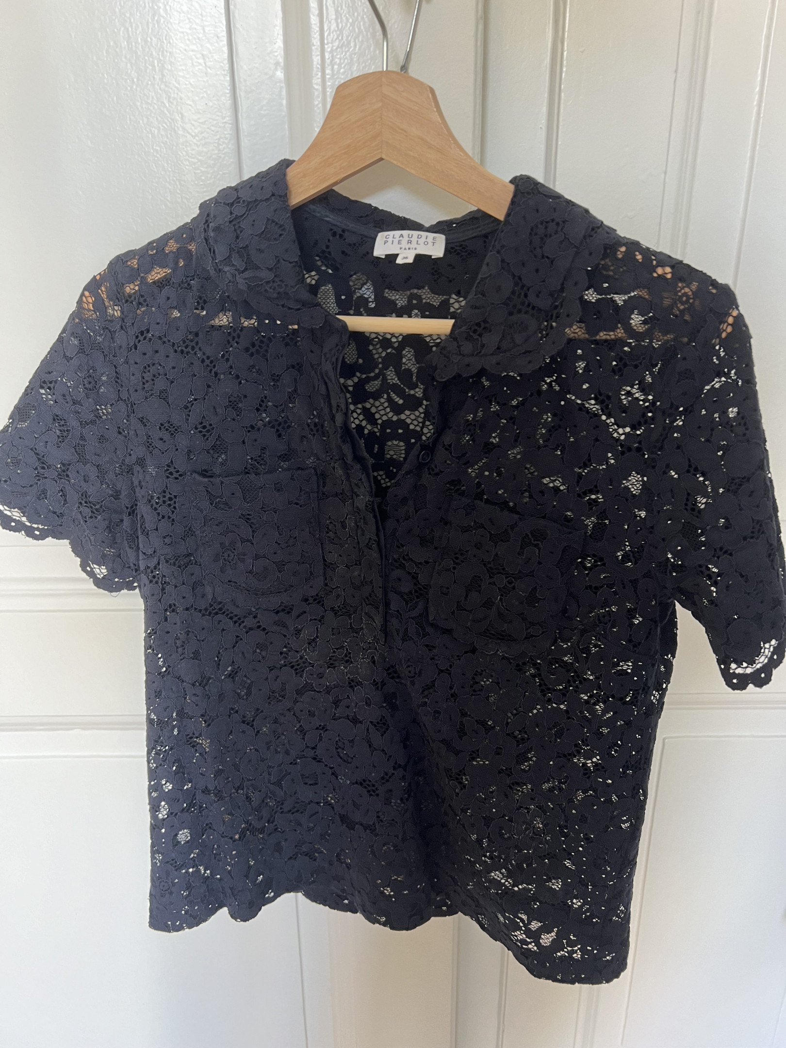 Claudie Pierlot lace blouse