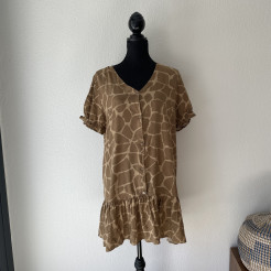 ✨Leichtes Kleid mit Giraffenprint