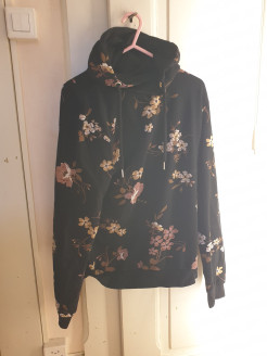 Floral hoodie