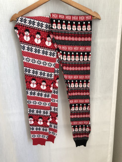 Lot 2 leggings de Noël