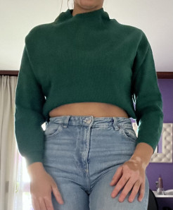 Fir green jumper