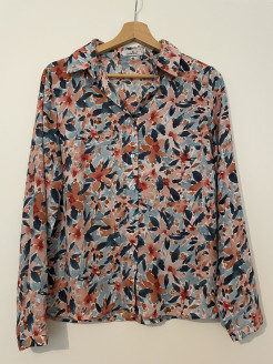 Easy Clothes colourful floral blouse - Lightweight