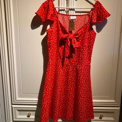 Sommerkleid Rot - Größe 38