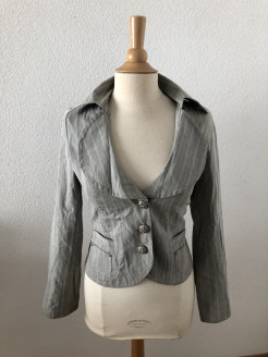 Grey cotton Rusk jacket