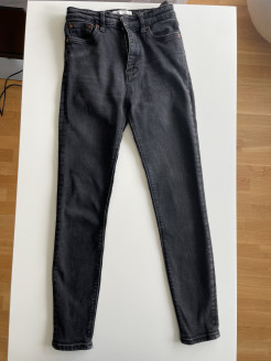 Zara-Jeans schwarz und grau Größe 34