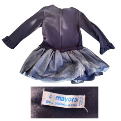 Girl  Mayoral dress almost new