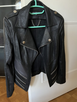 Lightweight black jacket size 38