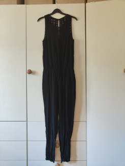 Lightweight black jumpsuit