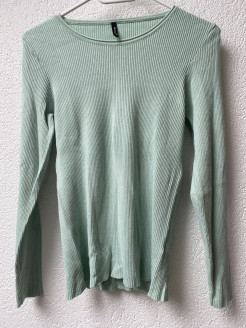 Pull vert menthe taille M