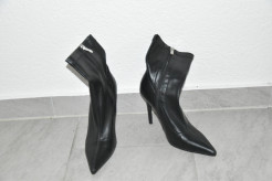Black ankle boot - stiletto heels