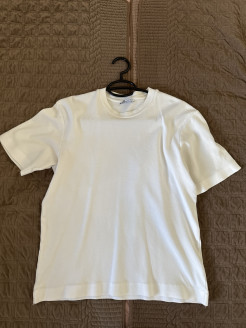 White T-shirt Zara