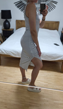 SHEIN striped dress - S