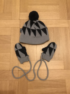 L'asticot hat and gloves