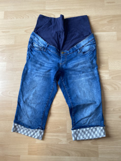 3/4 length maternity jeans