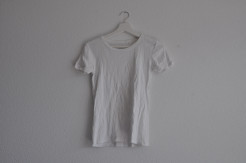 Simple white T-shirt