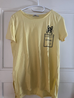 Positive Vibes Yellow T-shirt