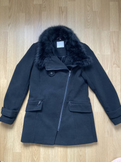 Schwarze Jacke Größe 36