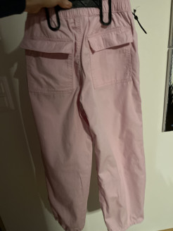 Pantalon fille rose - H&M - 9/10 ans