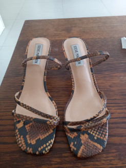 Steve Madden Loft snake print sandals