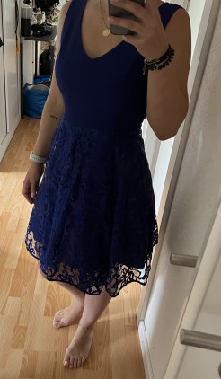 Kleid pinko blau