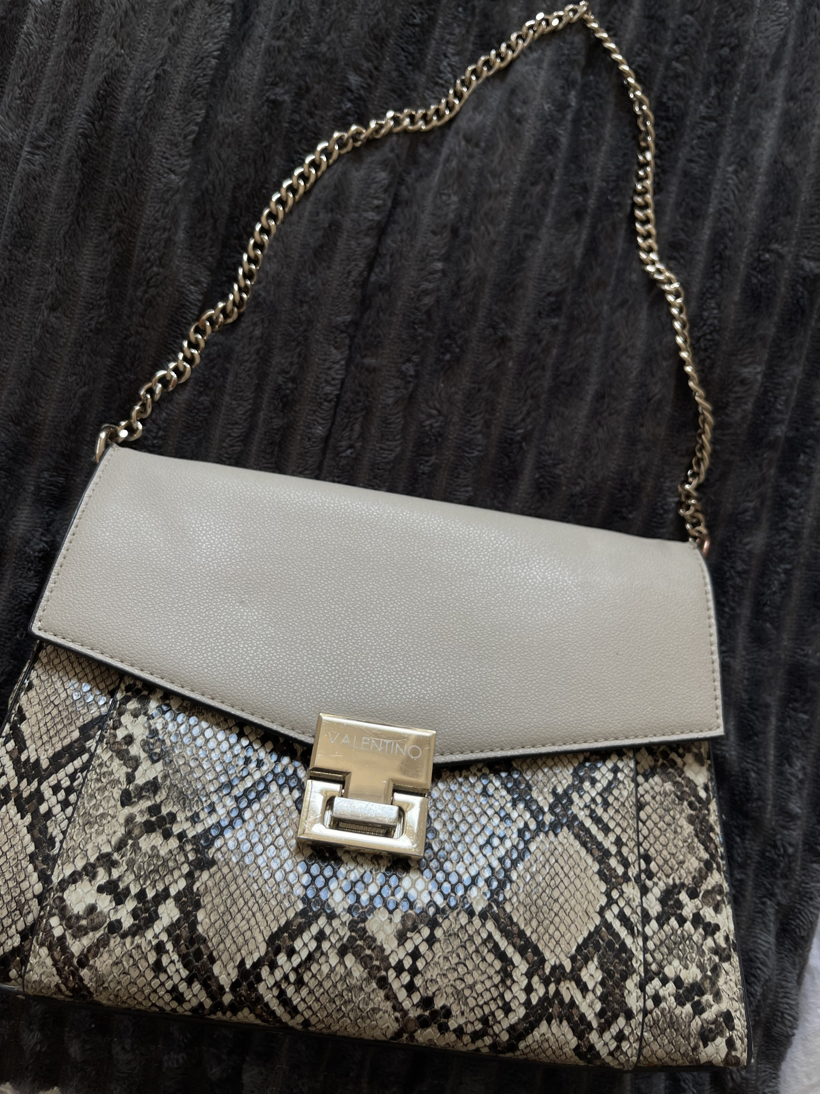 Valentino snakeskin online bag