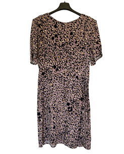 H&M - lilac leopard print dress
