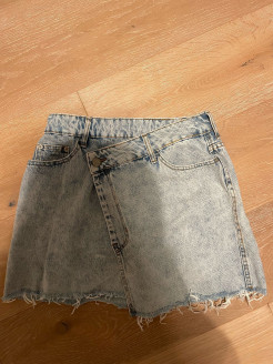 Mini jupe en jeans