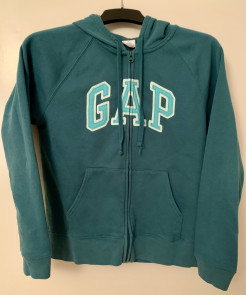 GAP Unisex Kapuzen-Sweatshirt mit Reißverschluss in perfektem Zustand Größe M