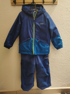 Children's ski jacket and overalls Size 4 Decathlon
