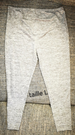 Grey pregnancy leggings size L