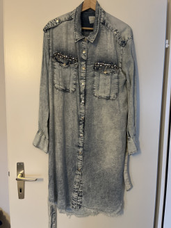Jeans Optik Kleid
