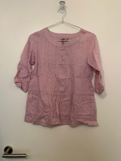 Pale pink blouse