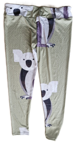 Super cute koala print leggings (XL)