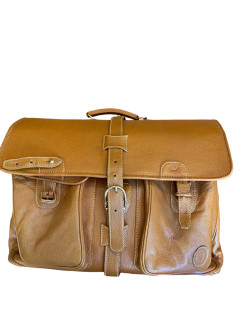 Vintage-Reisetasche aus Leder