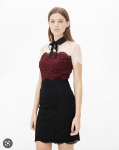 Sandro lace dress