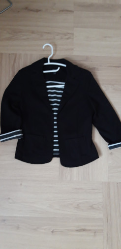 Blazer noir/blanc